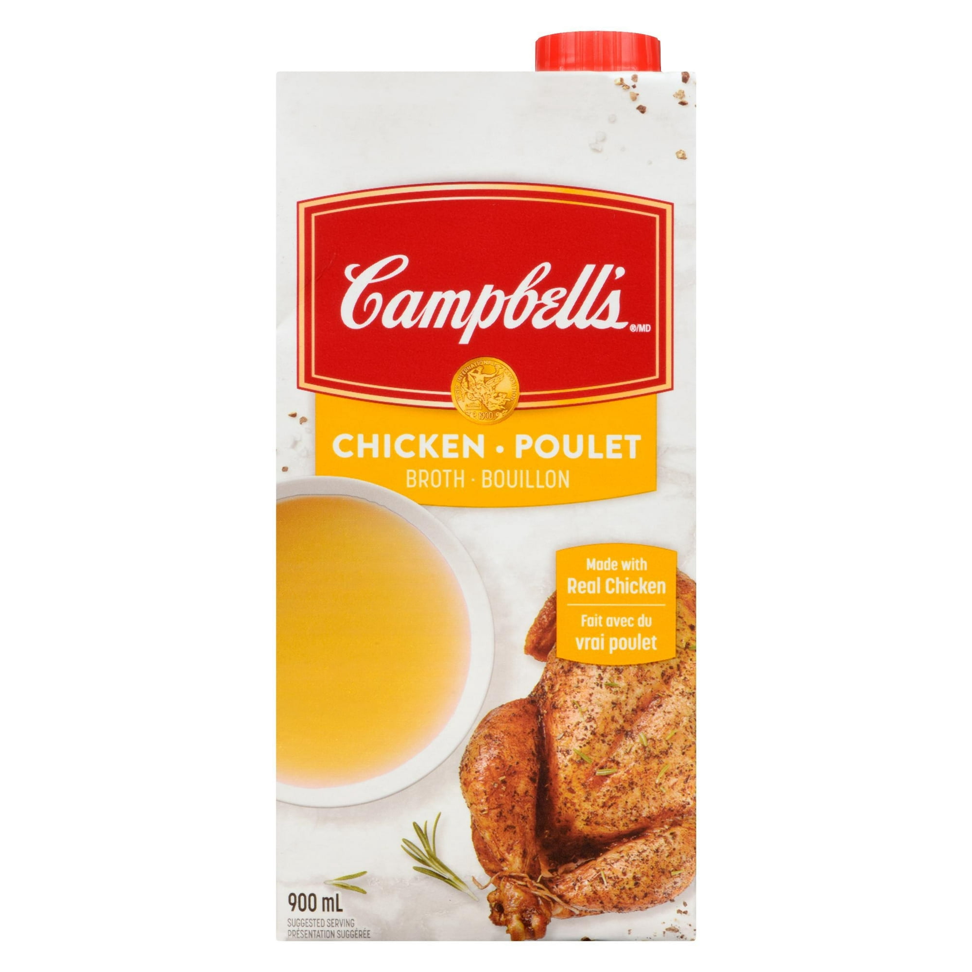 Campbell's® Bouillon de Poulet Prêt à Utiliser, Stable à Température Ambiante