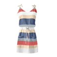thumbnail image 3 of Pisexur Robe T-Shirt Décontractée d'Été pour Femmes Robe Tunique Sans Manches Col en V Aguichant Mini Robe avec Poche pour Femmes, 3 of 5