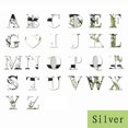thumbnail image 4 of Bgsha Acrylic Mirror Wall Stickers 26 Alphabet English Letters DIY Decor Mural Silver, 4 of 4
