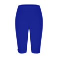 thumbnail image 4 of drppepioner Short Capri Décontracté Uni pour Femme, Blanc, G, 4 of 5