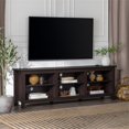 thumbnail image 2 of Pemberley Row MDF Espresso TV Stand Rectangular Adjustable Shelving 70" Unassembled, 2 of 13
