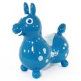thumbnail image 2 of Gymnic Teal Rody Inflatable Bounce Horse with pump, 2 of 3