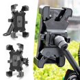 thumbnail image 4 of Motorcycle Phone Mount Auto Lock Anti-Shake Bike Phone Holder Hot B9C7, 4 of 8