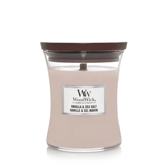 WoodWick - Vanilla and Sea Salt Large Hourglass