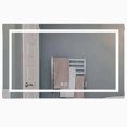 thumbnail image 1 of ExBrite Miroir de Salle de Bain Mural Rectangulaire Sans Cadre w/ LEDs, 1 of 11