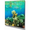 thumbnail image 2 of Fantastic Red Sea Coral Fish - Seashore Canvas Art Print, 2 of 3