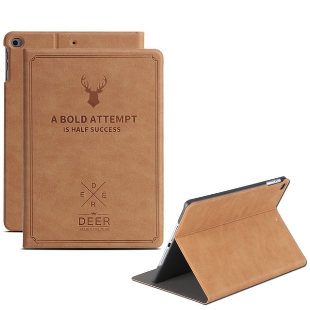 iPad Pro 9.7 Pouces Case A1673 MLMP2LL/A MM172LL/A MLMN2LL/A MLMQ2LL/A A1674 A1675 MLMW2LL/A MLMX2LL/A MM192LL/A MLMV2LL/A MLN02LL/A MLMY2LL/A MLN12LL/A MLPX2LL/A MLPY2LL/A MLPW2LL/A MM1A2LL/A - Camel