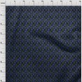 thumbnail image 3 of oneOone Silk Tabby Fabric Leaves Block Decor Fabric Printed BTY 42 Inch Wide, 3 of 4
