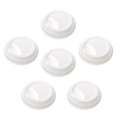 thumbnail image 1 of Aspire 60 Pcs Couvercles de Tasses en Silicone pour Boire, Couvercles de Tasses à Café Réutilisables / Couvercles - Blanc (Couvercles de Tasse), 1 of 7
