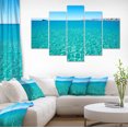 thumbnail image 1 of Blue Benidorm Levante Beach - Impression sur Toile Paysage Marin, 1 of 3