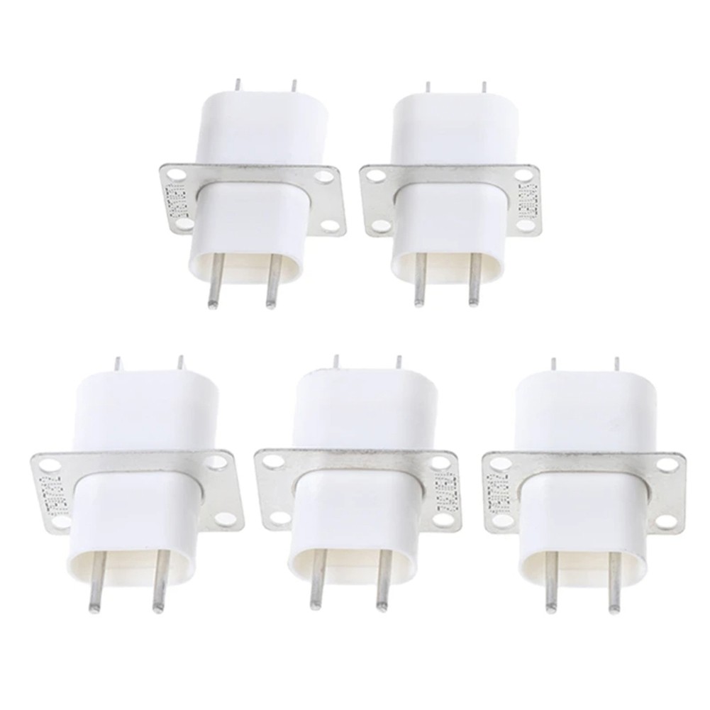Lefu 5/10pcs 4 Pin Power Socket Converter For Microwave Oven Magnetron Filament