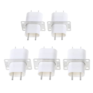 Lefu 5/10pcs 4 Pin Power Socket Converter For Microwave Oven Magnetron Filament