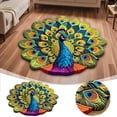 thumbnail image 2 of 3D Shaped Velvet Area Rug Elegant Decorative Soft Floor Mat For Bedroom Living Room Closet Bedside, 2 of 6