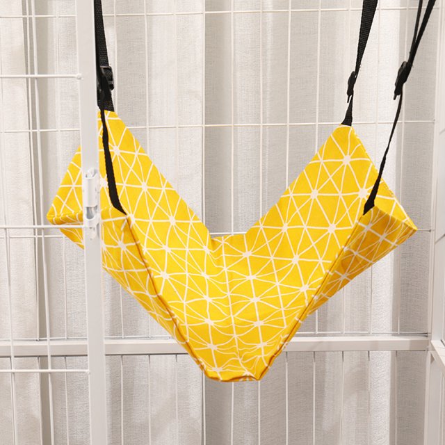 Hamac-lit pour Chat Respirant Réversible Hamac Cage pour Chaton Lit Suspendu pour Chaton
