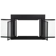 thumbnail image 4 of Pleasant Hearth AN-1010 Alpine Fireplace Glass Doors Black - Small, 4 of 9
