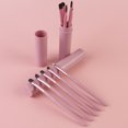 thumbnail image 3 of XZNGL Makeup Brushes Eye Eye Professional Makeup Eye Eyeshadow Brush Brushes Cosmetic Set+Round Tube 5Pcs, 3 of 5