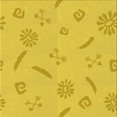 thumbnail image 1 of Ahgly Company Tapis de Zone Carré Lavable en Machine Jaune Doré Transitionnel, 4 Pieds Carré, 1 of 7