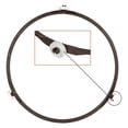 thumbnail image 3 of Universal Microwave Glass Plate Durable Microwave Glass Turntable Plate, Round Microwave Plate Cover Replacement 24.5cm, 3 of 7