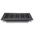 thumbnail image 2 of Registre d'Aération de Plancher en Fonte 3′′ x 10′′ avec Registre – Design Tudor Champignon Fait à la Main, Robuste, Antirouille, Enduit de Poudre et Repeignable – Couvercle CVC Décoratif pour Planchers, Murs et Plafonds – Prima, 2 of 10