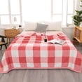 thumbnail image 2 of Weighted Throw Blanket with Plaid Pattern, Checkered Heavy Blanket for Sleeping, Tartan Weighted Throw Blanket Perfect for Hot Sleepers, 78.74"x59", 2 of 4