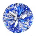thumbnail image 1 of 2 Pack Cheerleading Pom Poms Double Hole Handle for Team Sports Dance Cheering Kids Adults, 1 of 11