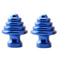 thumbnail image 2 of Écrou de Moyeu de Vélo Alliage d'Aluminium Anti-Rouille Anti-corrosion Alliage d'Aluminium Utile Moyeux de Roue Dentée Fixes Composants de Vélo Professionnels Remplaçant les Pièces Bleu, 2 of 9