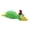 Green, variant on Amzcrzy Pet Rubber Chicken Squeaky Plaything, 7×2 Inch Pet Cat Dog Puppy Biting Chew Sound Chicken Play Fetch Puppy Small Screaming for Attracting Cats Pet Dog