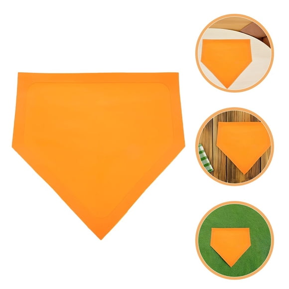 EIGTHTAIL 2 Pcs Plaque de Softball pour la Maison Baseball Lancer Bases Plaque Marqueur pour Baseball Softball Lancer Frapper Entraînement Base de Kickball