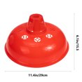thumbnail image 2 of BRIGHTFUFU Lamp Shade Replacement Red Plastic Heat Dissipation Home Decoration 1Pack, 2 of 8