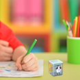 thumbnail image 4 of Double Hole Pencil Sharpener Small Portable Pencil Sharpener Pencil Sharpener Student Stationery Learning Tool, 4 of 6