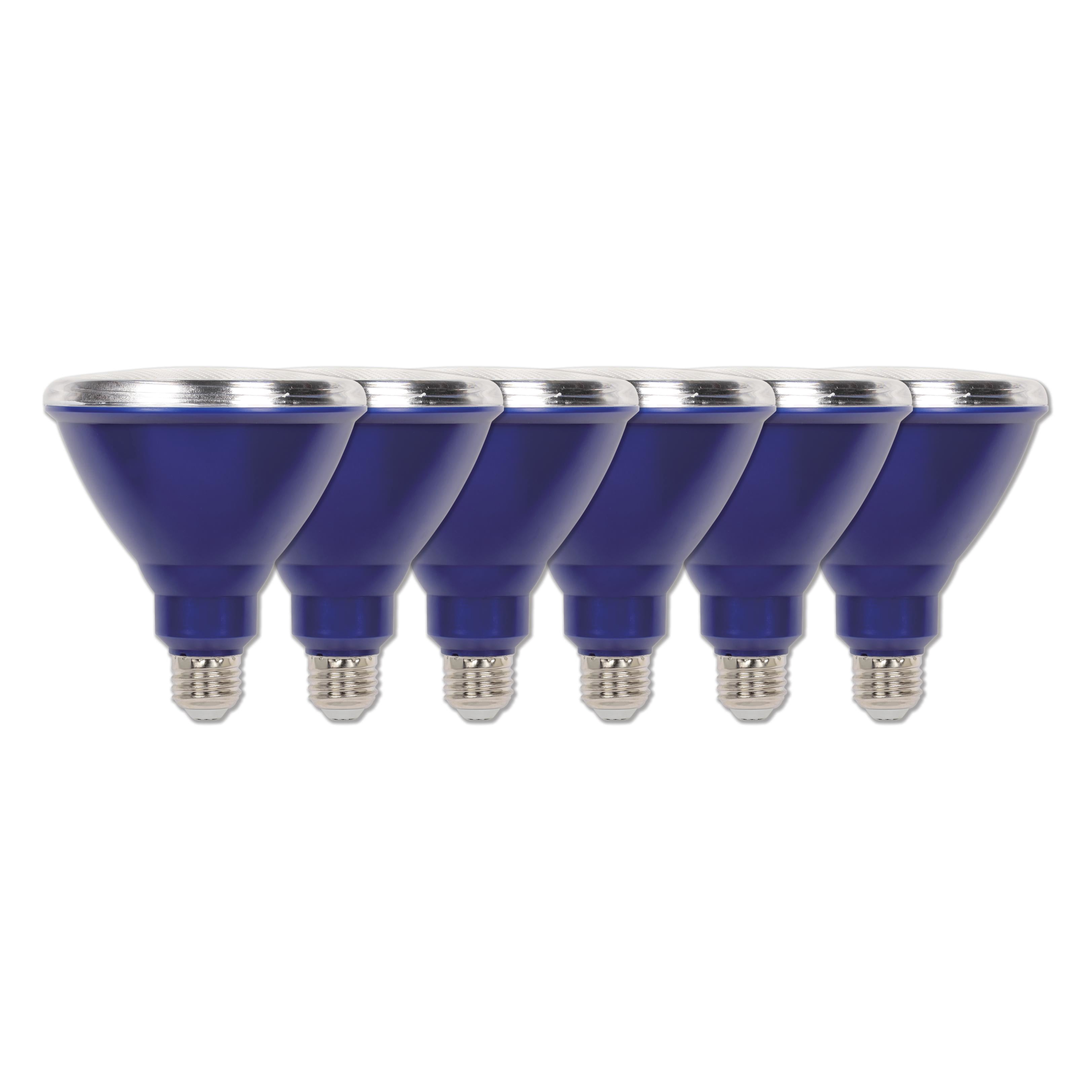 Westinghouse Lighting 15 Watt PAR38 Outdoor LED Flood Reflector Blue Light Bulbs (6-Pack)