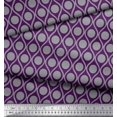 thumbnail image 3 of Soimoi Rayon Fabric Dot & Ogee Damask Decor Fabric Printed Yard 42 Inch Wide, 3 of 3