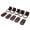 brown, variant on Qiilu 5Pcs Cabinet Drawer Door Locks Kids Children Protect Safety Home Accident Proof Lock, Baby Cabinet Lock, Baby Drawer Lock