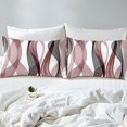 thumbnail image 4 of Erosebridal Checkered Geometry Sheet Set King, Red Black Bedding Sets King Size, Mid Century 4 Pieces, 4 of 7