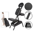 thumbnail image 4 of Ensemble de chaise de massage portative Apollo de Master Massage, couleur noire, 4 of 6