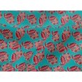 thumbnail image 4 of oneOone Viscose Jersey Fabric Leaves & Floral Block Printed Craft Fabric BTY 60 Inch Wide, 4 of 4