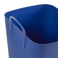 thumbnail image 4 of Life Story 25 Liter 6.6 Gallon Durable Plastic Storage Tote, Blue (12 Pack), 4 of 6
