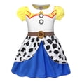 thumbnail image 1 of HAWEE Robe d'Été pour Fille Mickey/Minnie/Belle/Snow White Costumes de Sirène Dessin Animé Jeu de Rôle Princesse Robes Tenues Vêtements, 1 of 7
