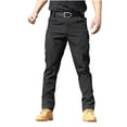 thumbnail image 2 of cllios Cargo Work Pants for Men Stretch Tactical Pants Water Resistant Ripstop Cargo Pants Lightweight Outdoor Hiking Trousers Multi Pockets, 2 of 3