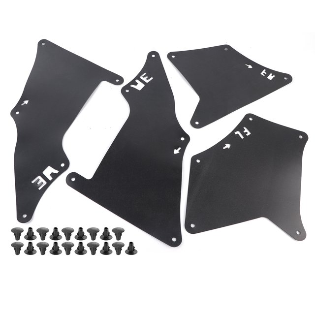 4 Pcs Pinces de Protection de Doublure d'Aile Anti-Éclaboussures 5373535150 Compatibles avec 4 Coureurs FJ Cruiser