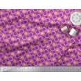 thumbnail image 3 of Soimoi polyester Crepe Fabric Floral & Circle Geometric Fabric Prints By Yard 52 Inch Wide, 3 of 3