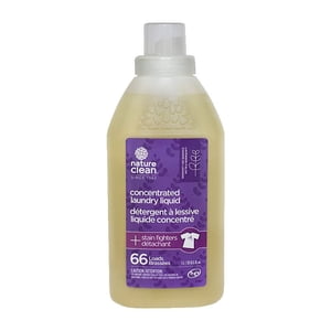 Nature Clean 99% Natural Concentrated Laundry Liquid Lavender Fields 1L 66 Loads