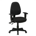 thumbnail image 1 of Dual Function Ergonomic Office Chair in Black, 1 of 2