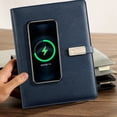 thumbnail image 2 of Trousse d'Outils Tendance pour la Maison, un Carnet A5 Pouvant à la Fois Écrire et Charger avec du Papier Remplaçable, une Clé USB, Charge Sans Fil, Prend en Charge et Résout les Besoins de Travail, 2 of 9