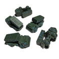 thumbnail image 1 of TISHITA Diecast Vehicle Model Cars Mini Pocket Size Sand Table Decorations for Boys Kids 5 Launching Vehicles, 1 of 5