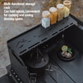 thumbnail image 4 of Camp Stove WindscreenOutdoor 4 Fold Gas Stove Windshield With Storage Bag For Hiking Picnic Cooking, 4 of 7