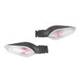 thumbnail image 4 of Turn Signal, Yellow Light Durable Low Power Consumption 2pcs 12V Turn Lamp  For Motorbike Black Lens,Transparent Lens, 4 of 8