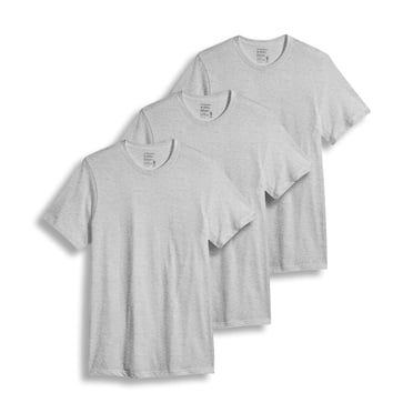 Jockey Men's 100% Cotton Classic Crew Neck Undershirt - 3 Pack