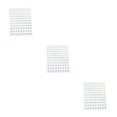 thumbnail image 2 of Wweixi Eye Face Gems Rhinestone Stickers Beads No Glue Eyebrow Rainbow Makeup Jewelry Accessory DIY Decorations Wedding White 3Set, 2 of 6