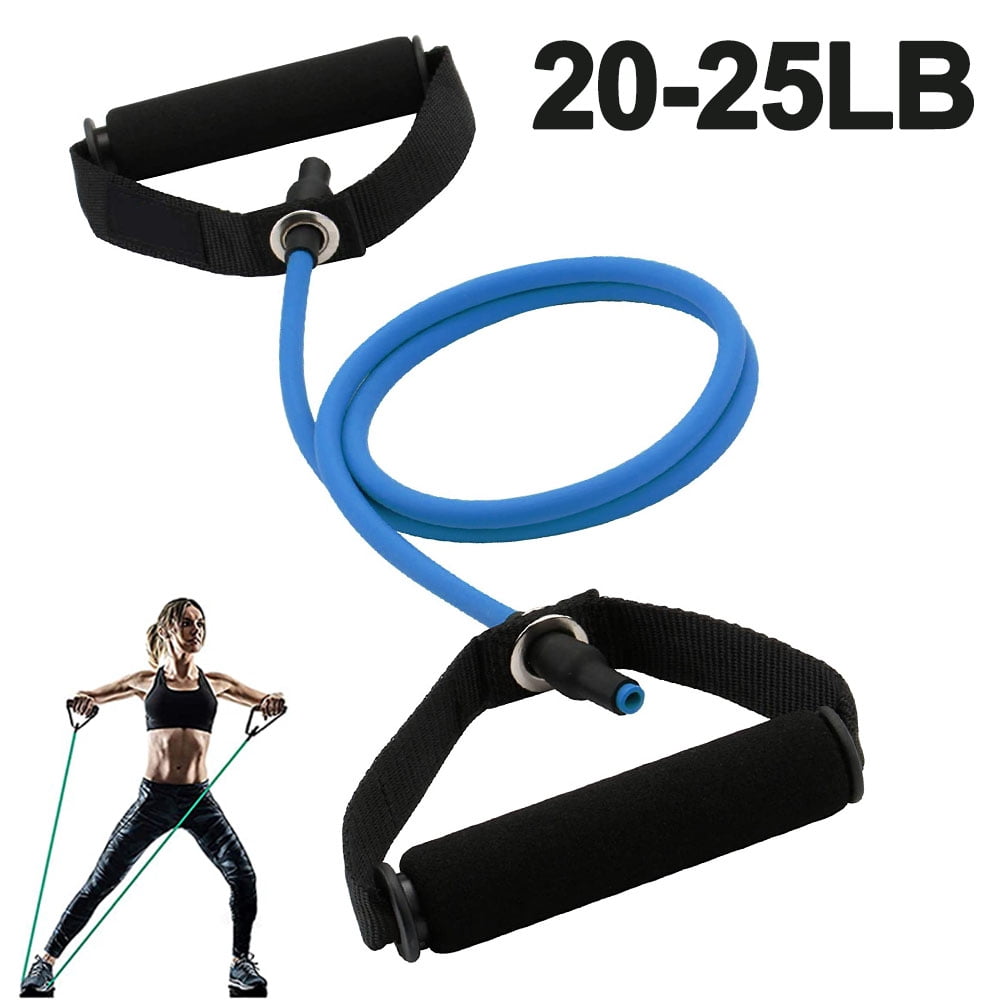Resistance Bands Set with Door Anchor Longer Exercise Bands with Handles and Waterproof Carry Bag Training Tubes for Resistance Training, Physical Therapy, Home Workouts